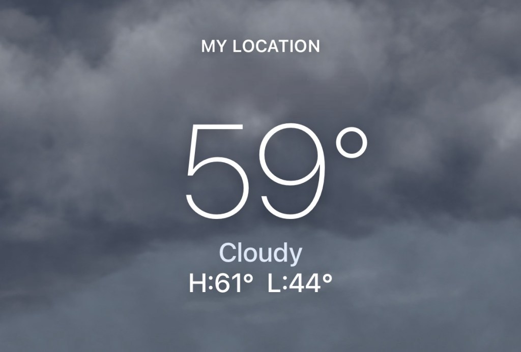 When its Not Cold, But Certainly Not&nbsp;Warm…